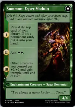 Esper Origins R FINAL FANTASY 185 NM Magic - Image 2