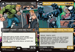 [1x] Eddie Brock // Venom, Lethal Protector (0224) - Foil - Borderless Near Mint - Image 1