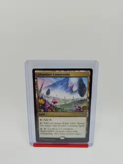 MTG Commander: Lorwyn Eclipsed - Abundant Countryside #022 - Image 1