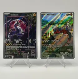 Koraidon 013 & Miraidon 014 SET SVP Black Star Promo Pokemon TCG - Image 1