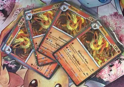 Flareon Cosmos Holo Black Star Promo - SVP167 - Scarlet & Violet Pokemon 2025 - Image 3