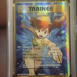 PSA 9 - 2016 POKEMON XY EVOLUTIONS #108 FULL ART/MISTY'S DETERMINATION - Image 2