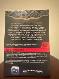Pokemon TCG Paldean Fates Booster Bundle 6 pack - Image 3