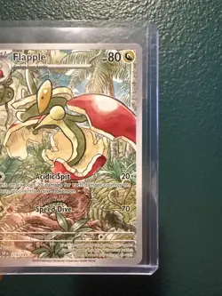 Flapple 210/191 Sv08: Surging Sparks Illustration Rare Holo Pokemon TCG Stage 1 - Image 3