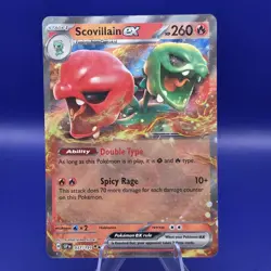 Scovillain ex 037/191 Surging Sparks Double Rare Holo Pokemon NM - Image 1