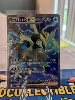 Black Kyurem ex - 218/191 Pokemon SV08: Surging Sparks Holo Ultra Rare NM - Image 1