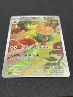 Pokemon Appletun 211/191 Sv08 Surging Sparks Illustration Rare Holo 2024 - Image 3