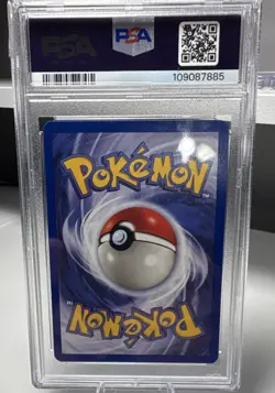 Pokemon TCG 2000 Team Rocket Dark Vaporeon 1st Edition #45/82 PSA 8 English - Image 2