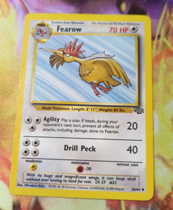 1999 Pokemon Classic - Jungle Fearow #36 LP - Image 1