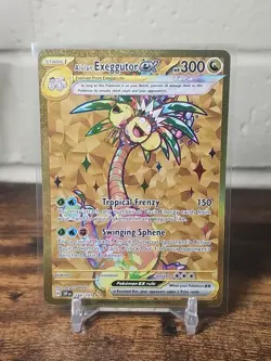 Pokemon TCG Alolan Exeggutor EX 248/191SV08 Surging Sparks Holo Hyper Rare - Image 1
