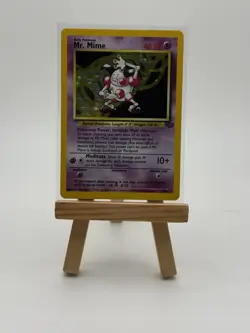 Pokemon TCG Jungle Mr. Mime 6/64 Holo Unlimited Holo Rare - Image 1