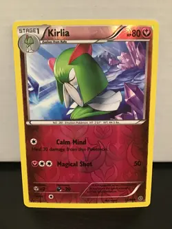 Kirlia 53/98 Reverse Holo Pokemon Ancient Origins Uncommon - Image 1