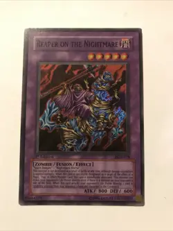 YUGIOH REAPER ON THE NIGHTMARE Unlimited Super Holo PGD-078 - Image 1