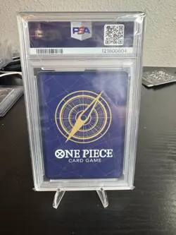 Bandai 2025 One Piece Koby Secret Rare OP11-119 Foil PSA 10 Card - Image 2