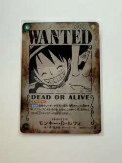 One Piece - OP13-118 - Monkey D. Luffy Wanted Poster SEC Alt Art - (US Seller) - Image 1