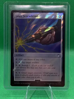 Laser Screwdriver (Surge Foil) - Universes Beyond: Doctor Who (WHO) MTG Card - Image 1