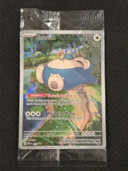 Snorlax 051 Sv: Scarlet & Violet Promo Cards Holo Still SEALED!! - Image 1