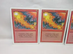 RED ELEMENTAL BLAST X3 MAGIC THE GATHERING REVISED VINTAGE MTG TRADING CARD #198 - Image 3