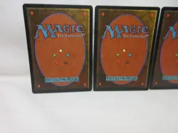 RED ELEMENTAL BLAST X3 MAGIC THE GATHERING REVISED VINTAGE MTG TRADING CARD #198 - Image 5