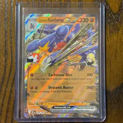 Cynthia's Garchomp Ex Pokemon Prize Pack Series 8 Pokemon Card NM - Image 1
