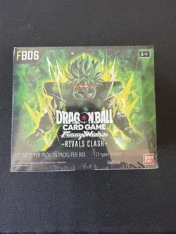 Dragon Ball Super Card Game Fusion World Rivals Clash Booster Box FB06 - Image 1