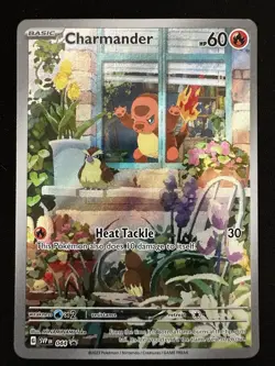 Scarlet & Violet Charmander 044 SV Promo Rare Holo Card Near Mint Condition - Image 1