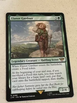 mtg Elanor Gardner, halfling scout, Lord of the Rings, unplayed - Image 1