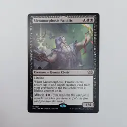 Metamorphosis Fanatic MTG Rare Duskmourn Magic: The Gathering Commander Cleric - Image 1