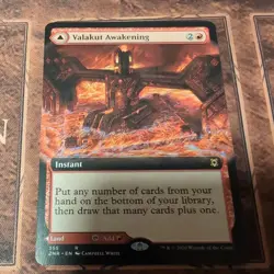 1x Valakut Awakening Extended Art Mtg Zendikar Rising NM - Image 1