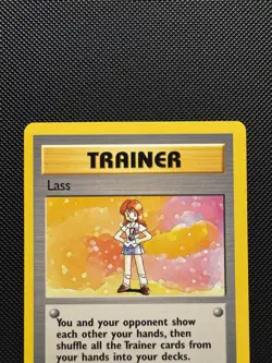 Pokemon TCG Lass 75/102 Base Set Rare Near Mint 1999 WoTC - Image 3