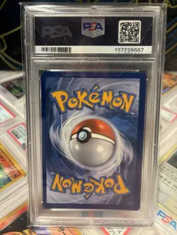 Pokemon 2015 M Rayquaza EX Ultra Rare Holo Roaring Skies #76/108 PSA 7 - Image 2