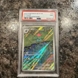 2023 POKEMON MEW EN-151 ILLUSTRATION RARE #167 IVYSAUR PSA 9 - Image 1