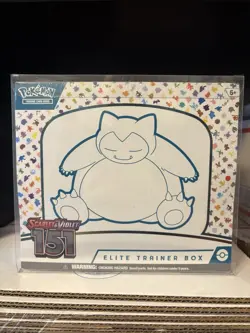 Pokemon 151 Elite Trainer Box Sealed ETB Scarlet Violet with Plastic Case - Image 1