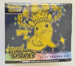SEALED Surging Sparks Pokemon Center Elite Trainer Box ETB - Image 1