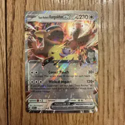 Team Rocket's Kangaskhan EX 162/217 Double Rare Pokemon Ascended Heroes - Image 1