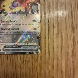 Team Rocket's Kangaskhan EX 162/217 Double Rare Pokemon Ascended Heroes - Image 4