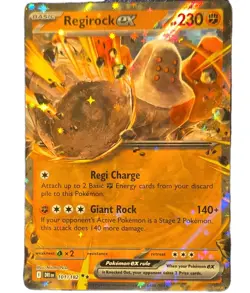 Pokemon Regirock ex Sv10 Destined Rivals 101/182 Double Rare Holo 230HP - Image 1