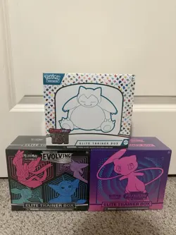 Pokemon TCG Elite Trainer Box Lot Of 3 - Image 1