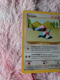 1999 Pokemon Porygon 039/102 Base Set Regular - Image 2