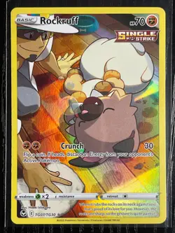 Rockruff TG07/TG30 (Trainer Gallery) Silver Tempest Near Mint Pokemon TCG - Image 1