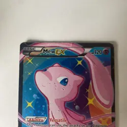 Mew EX Full Art RC24/RC25 Legendary Treasures Radiant Collection Pokemon Damaged - Image 3