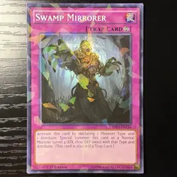Yu-Gi-Oh! Swamp Mirrorer BP03-EN236 1st Edition Shatterfoil Rare LP - Image 1