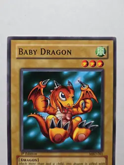 Yu-Gi-Oh! TCG Baby Dragon Metal Raiders MRD-E061 1st Edition Common - Image 2