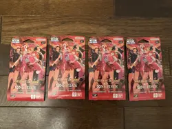 NEW/SEALED 4x One Piece TCG Extra Booster Packs Heroines Edition EB-03 English - Image 1