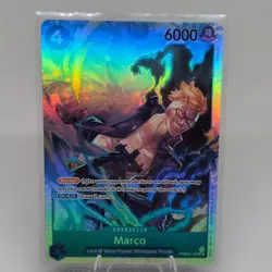 Bandai One Piece CCG Marco PRB02-008 Special Foil 6000 Special Rarity - Image 1