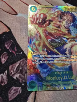 One Piece Monkey D Luffy SEC OP-13 English Alt Art - Image 2