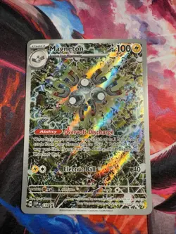 Magneton SVP 159 Black Star Promo Surging Sparks NM Pokemon Card - Image 1