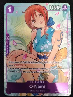 O-Nami (Illustration Box Vol.1) OP05-062 One Piece Promotion Cards Foil NM - Image 1