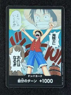 2023 One Piece MONKEY D.LUFFY Romance Dawn DON!! Card Alternate Art Japanese (B) - Image 1