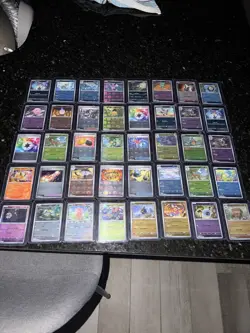 Pokemon Poke Ball Card Lot Of 40 From Mixed Sets - Image 1